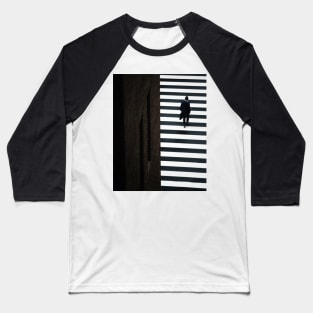 Road Crossing Baseball T-Shirt